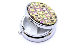 Round Pillbox N.3/3compartements