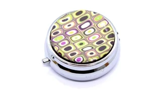 Round Pillbox N.3/3compartements