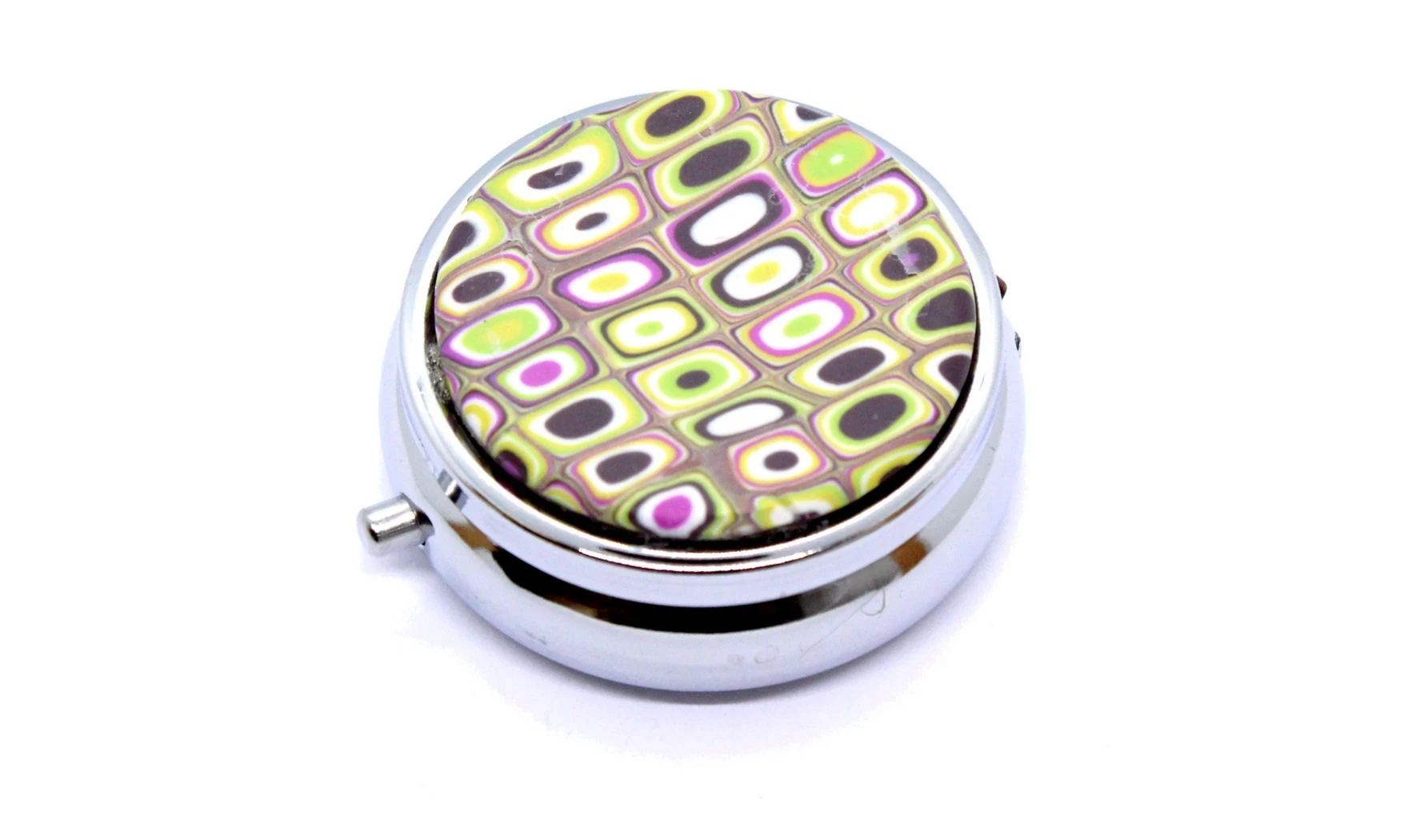 Round Pillbox N.3/3compartements
