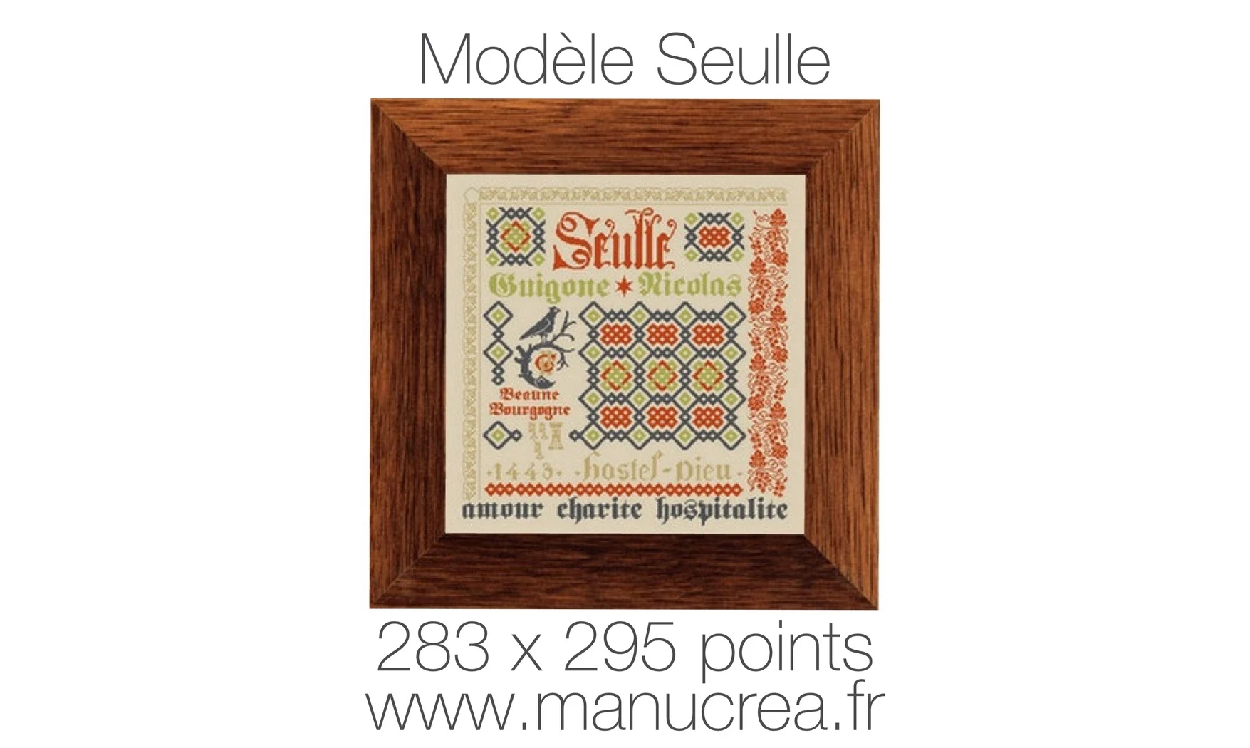 Seulle-Modèle de broderie