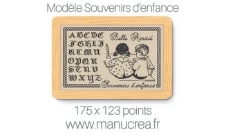 Souvenirs d'enfance-Modèle de broderie
