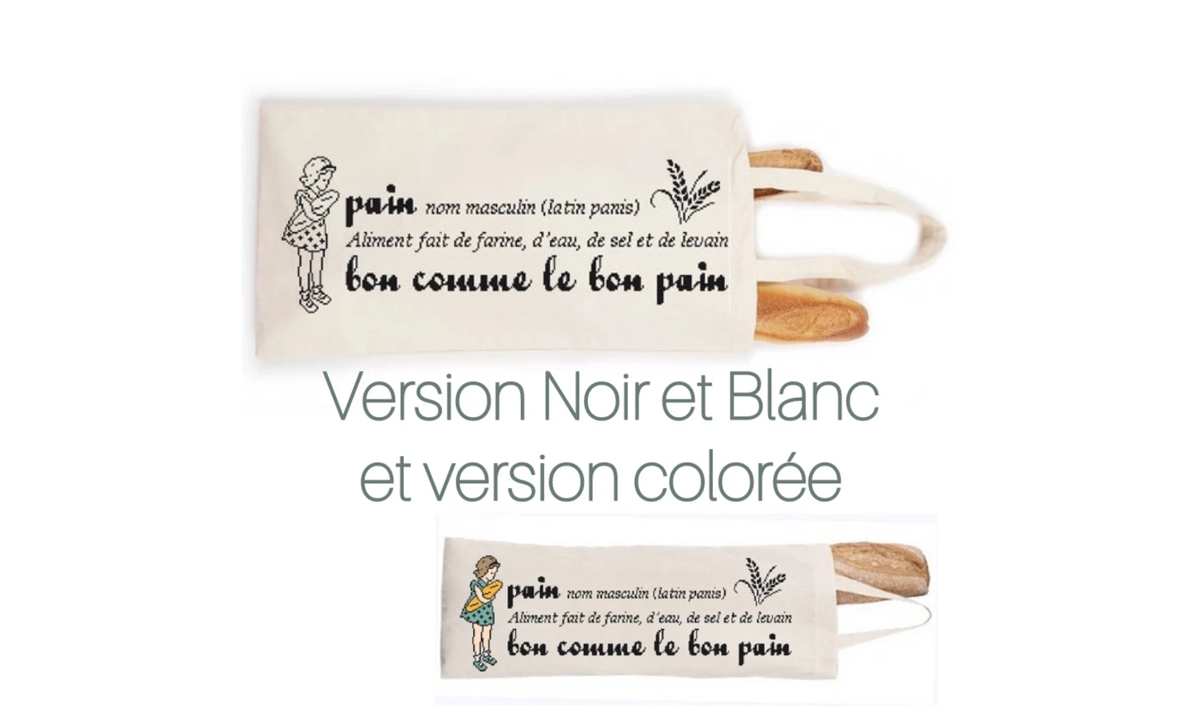 Bon comme le bon pain-Modèle de broderie