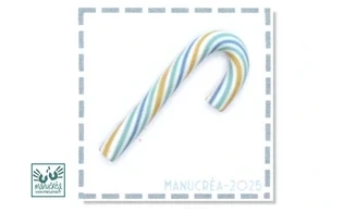 Sucre d'orge N.1-Polymère-Fait main