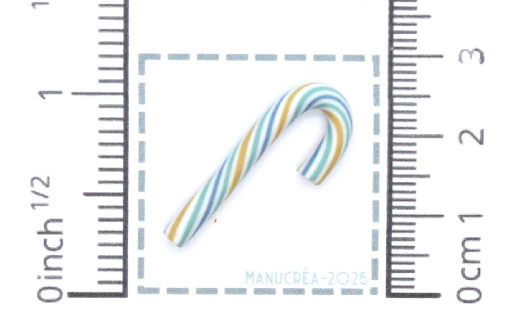 Sucre d'orge N.1-Polymère-Fait main