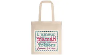 Maman, je t'aime-Modèle de broderie