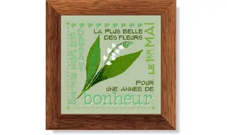 Brin ou bouquet-Modèle de broderie