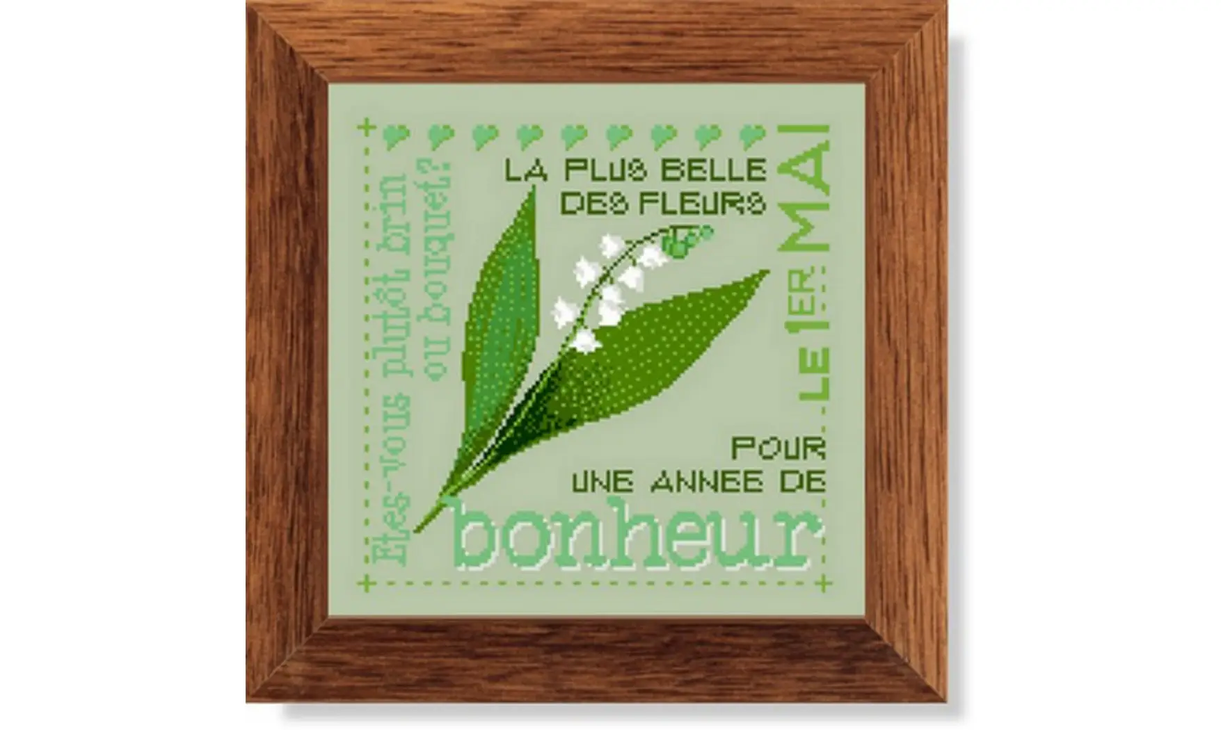 Brin ou bouquet-Modèle de broderie
