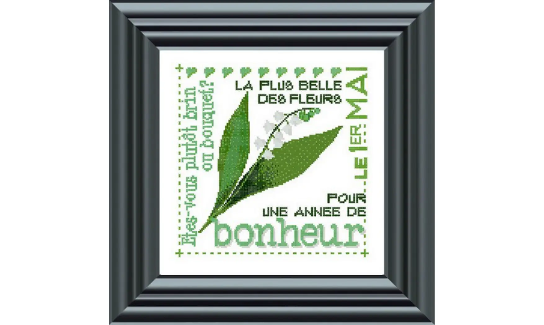 Brin ou bouquet-Modèle de broderie