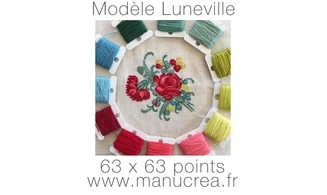 Luneville-Modèle de broderie