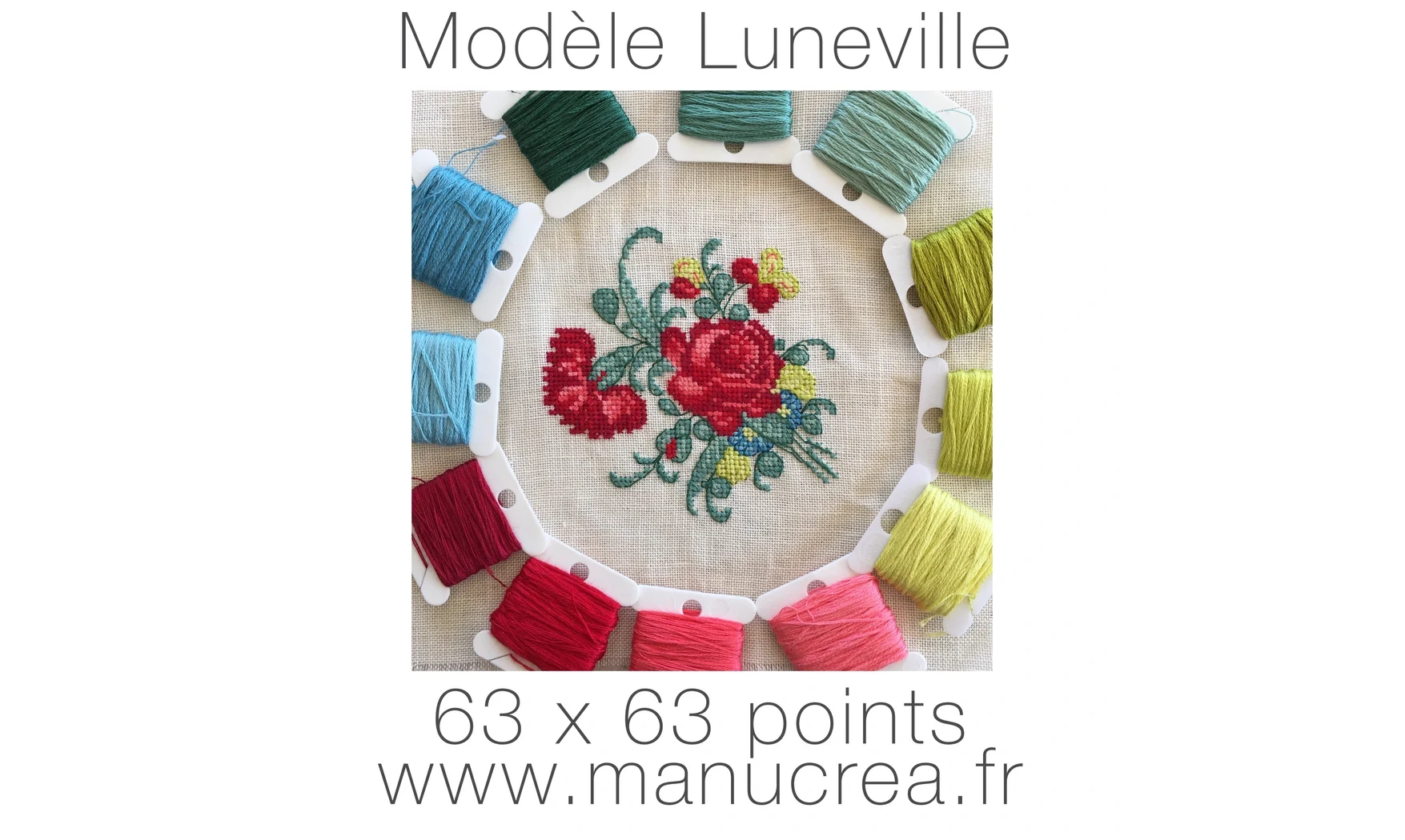 Luneville-Modèle de broderie