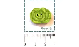 Salade N.1-bouton polymère-Fait main