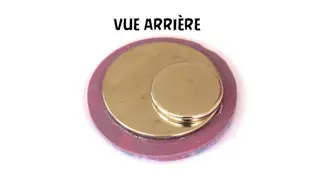 Aimant Porte-aiguilles FIMO fleur N.4