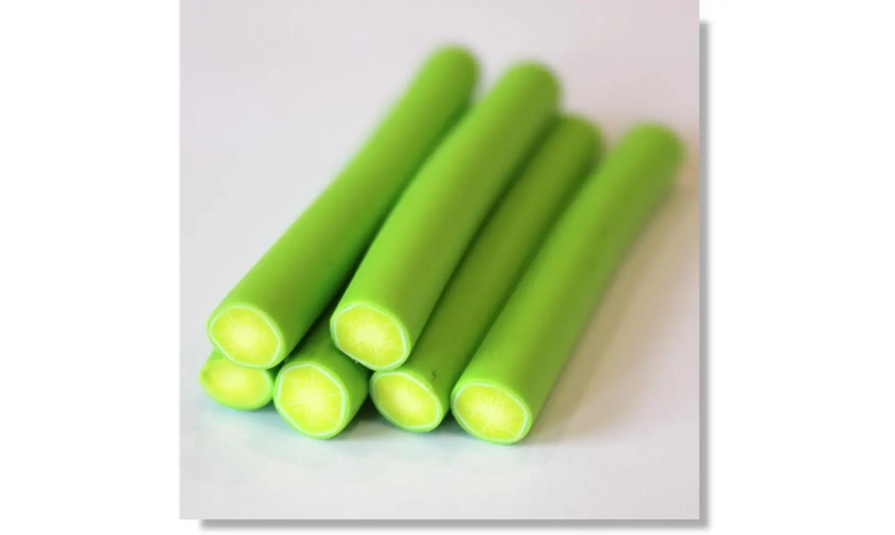 Cane FIMO Citron vert (à l'unité)