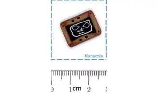 Ardoise Tête à Toto-Bouton polymère