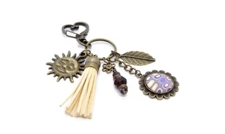 Porte-clefs Cabochon FIMO N.4