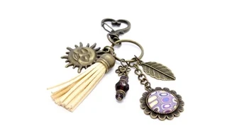 Porte-clefs Cabochon FIMO N.4