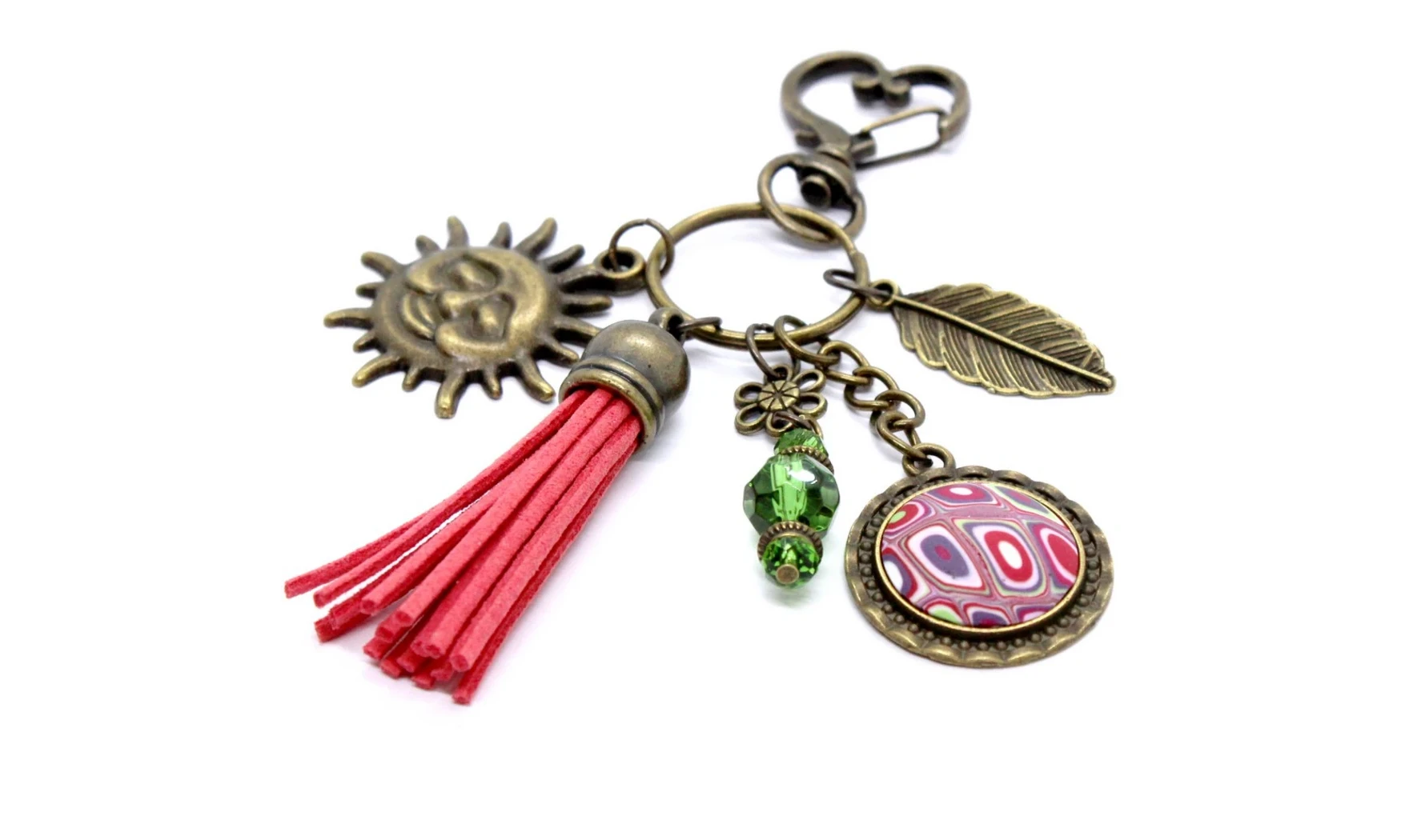 Porte-clefs Cabochon FIMO N.5