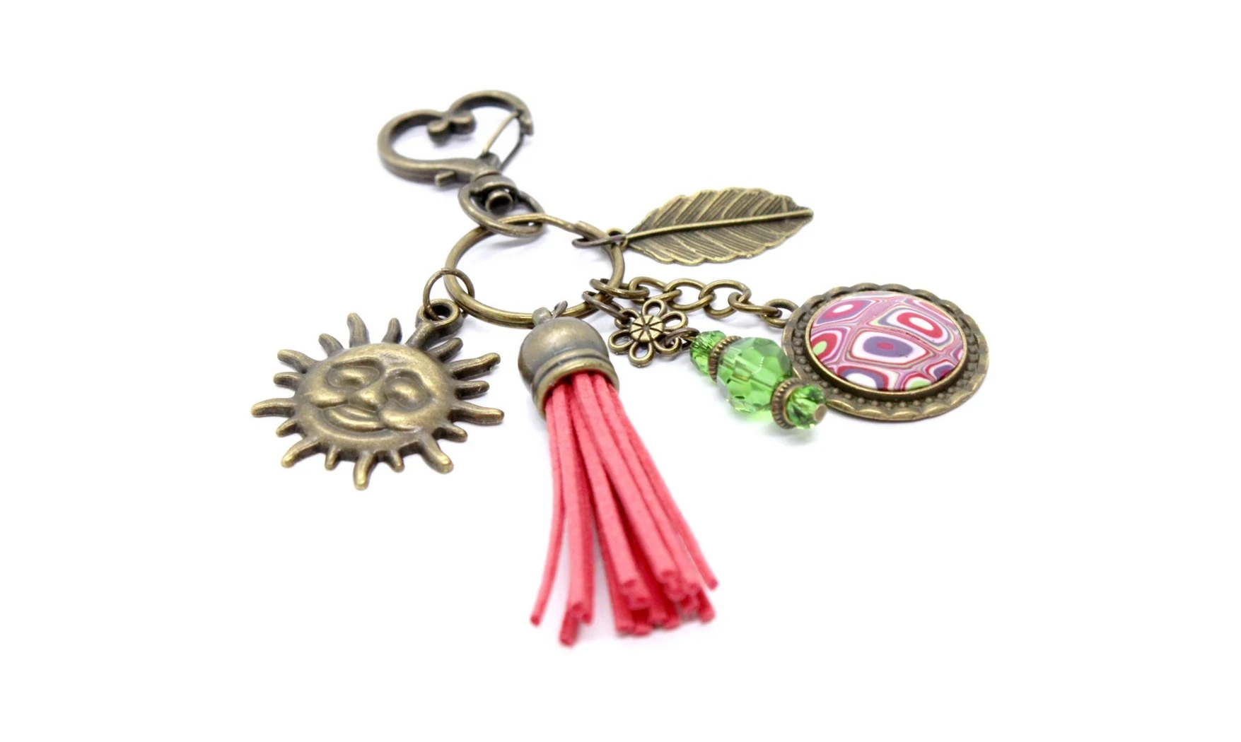 Porte-clefs Cabochon FIMO N.5