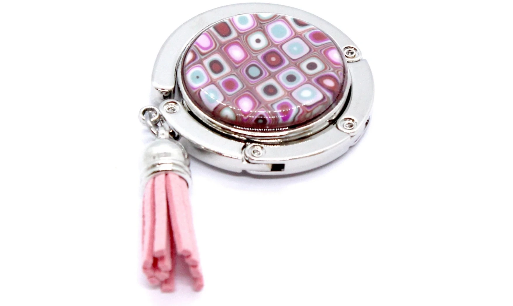 Accroche-sac Décor FIMO N.22/Pompon