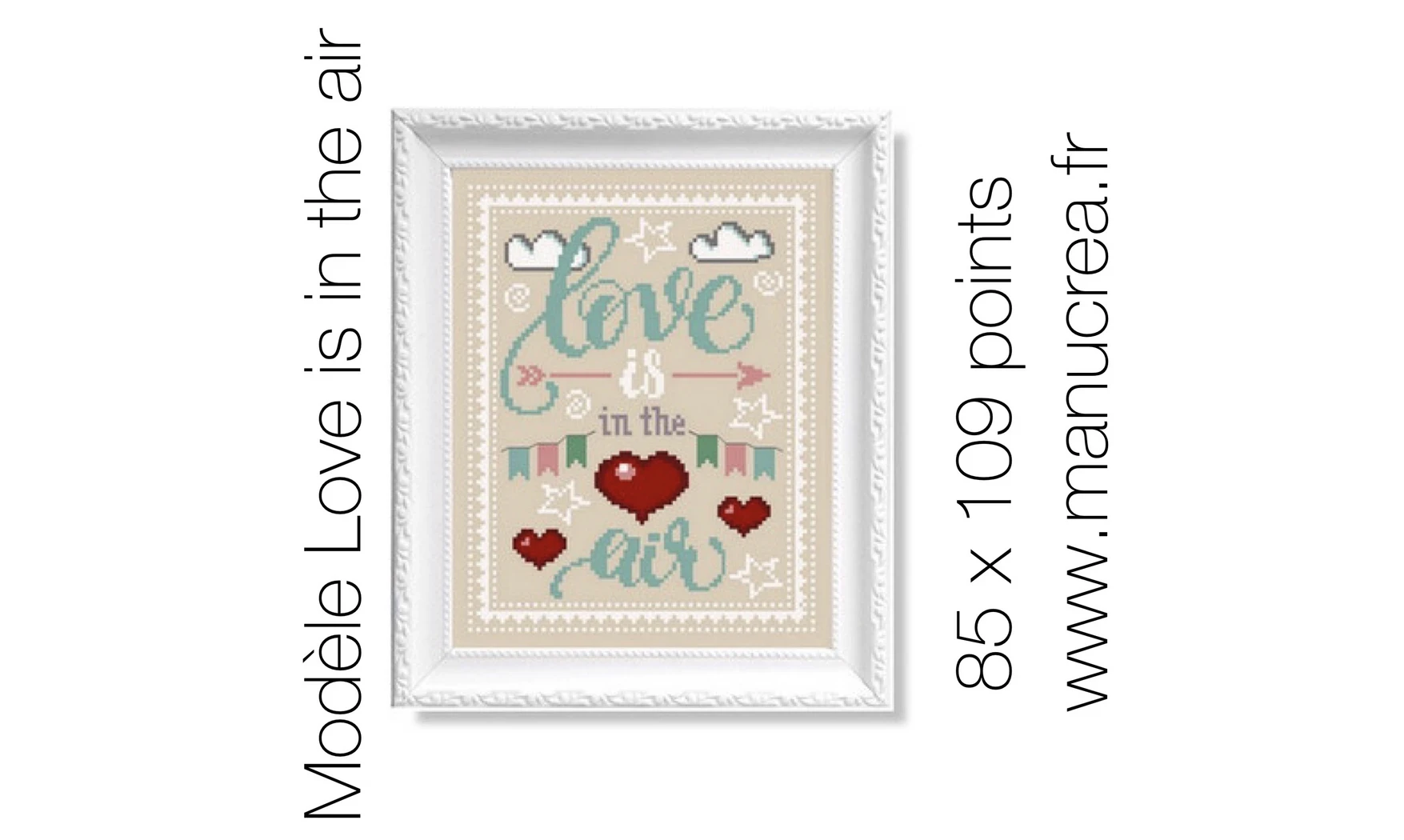 Love is in the air - Punto croce