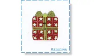 Cadeau N.15-Bouton polymère-Fait main
