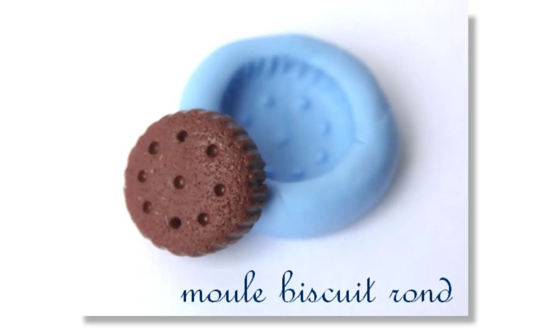 Moule silicone Biscuit rond