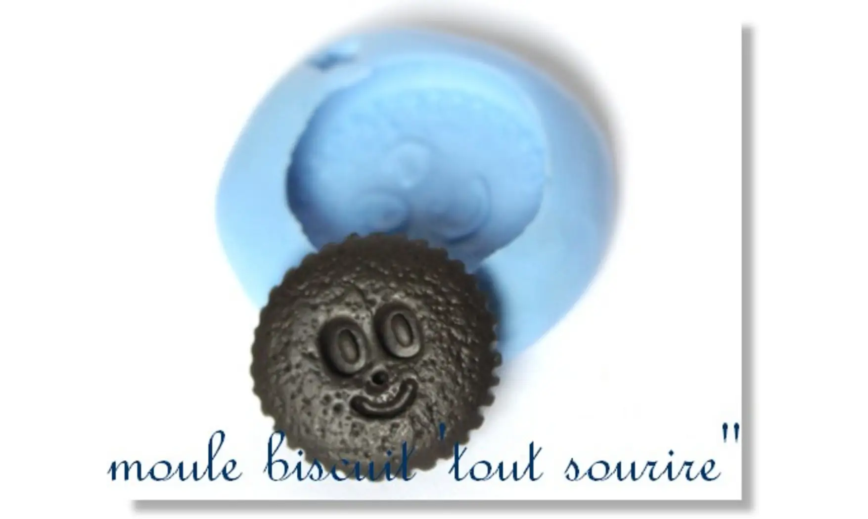 Moule silicone Biscuit tout sourire