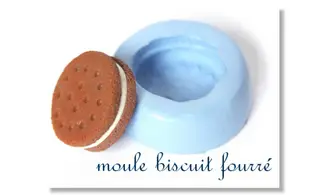 Moule silicone Biscuit fourré