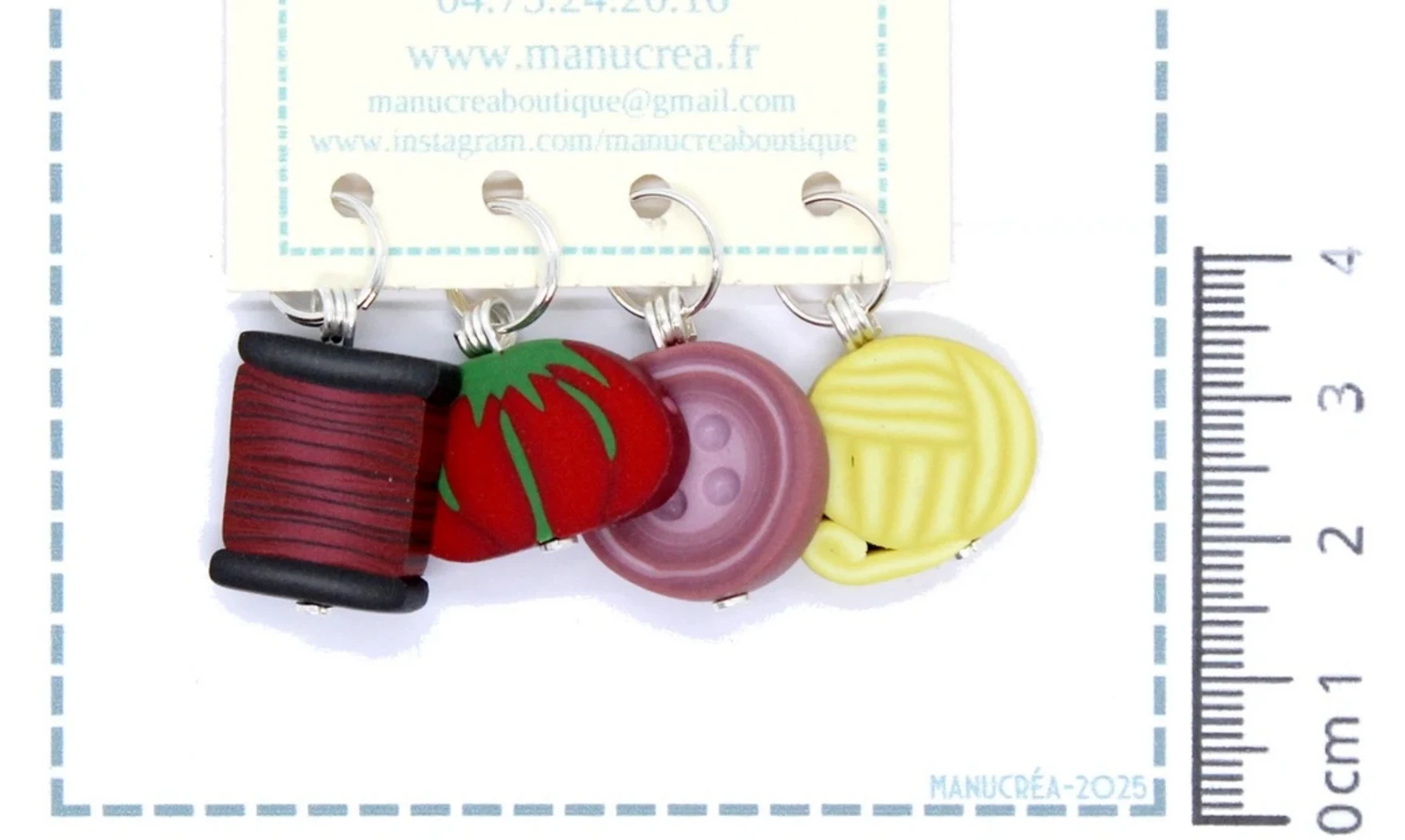 Anneaux marqueurs:lot N.7