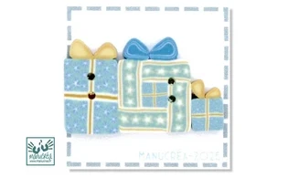 Cadeau N.29-Bouton artisanal en polymère