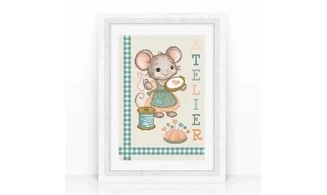 Atelier de la souris - Point de croix