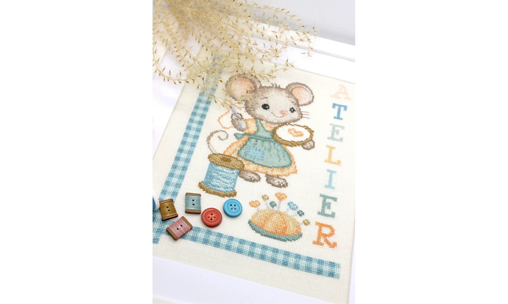 Atelier de la souris - Point de croix