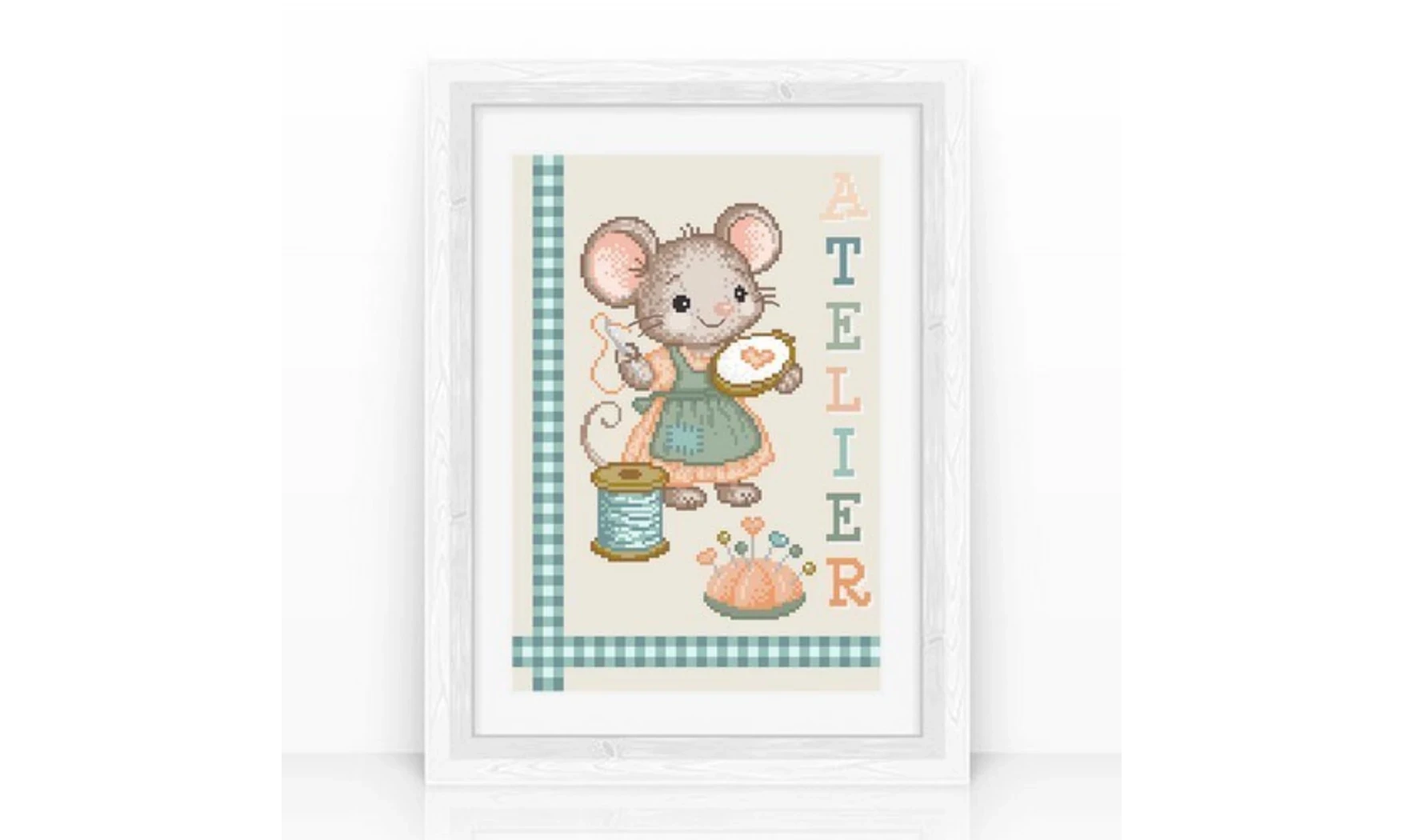 Atelier de la souris - Point de croix